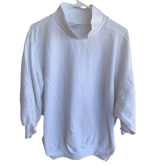 Vintage 80s Parachute Style Women’s Pullover Shirt Size 2X Top Blouse Laps - Picture 6 of 7